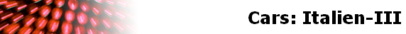 Cars: Italien-III